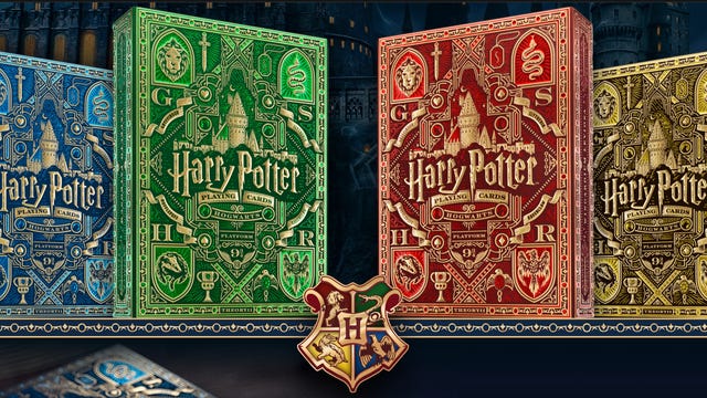 Harry Potter playing cards