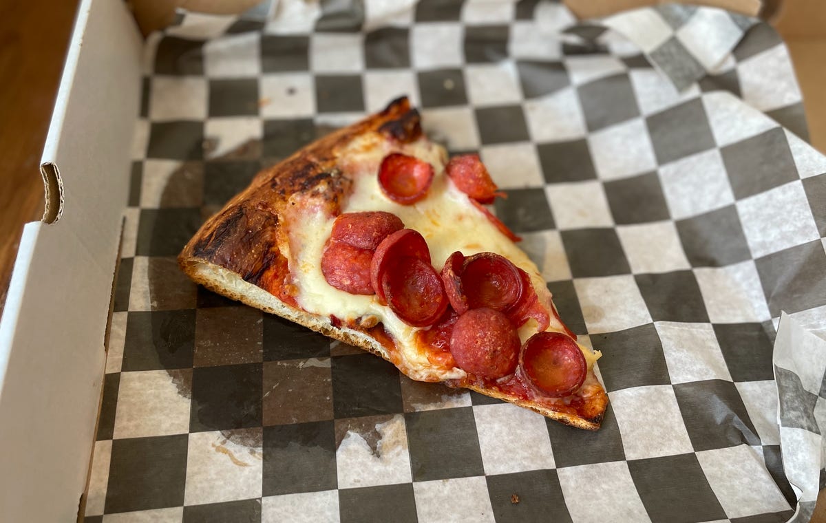 cold pizza slice